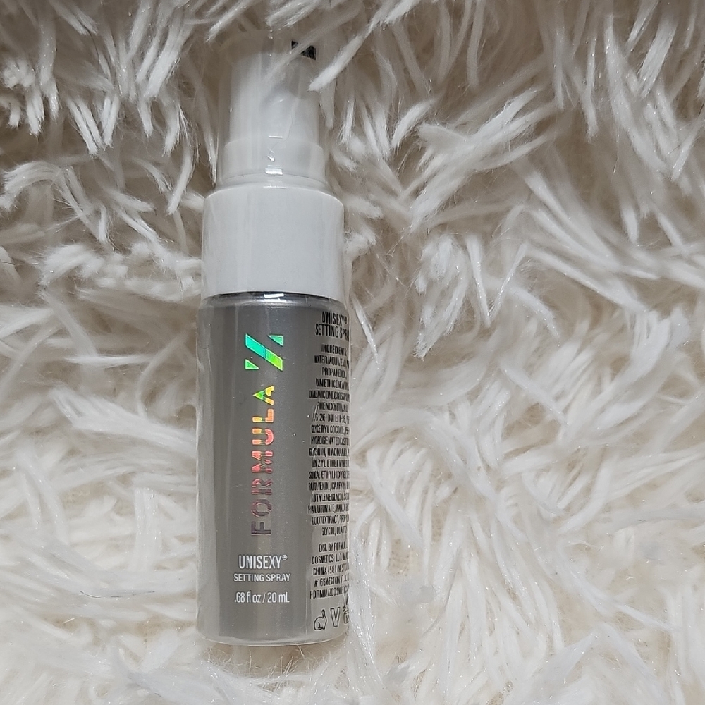 Unisexy Setting Mist  Spray Formula Z Cosmetics Vegan Cruelty-Free